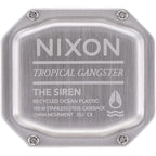 Nixon Siren A1210-100M Water Resistant Women'S Digital Sport Watch (38Mm Watch Face, 18Mm-16Mm Pu/Rubber/Silicone Band)