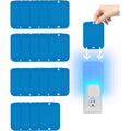 20 Pack Refill Cartridges For Stem Flying Insect Light Trap, Replacement Glue Card Compatible With Wondercide Indoor Plug-In Blue Light Trap For Fly Bug Mosquito Gnat