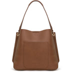 Montana West Medium Hobo Purse For Women 3 Compartment Bucket Shoulder Bag With Crossbody Strap