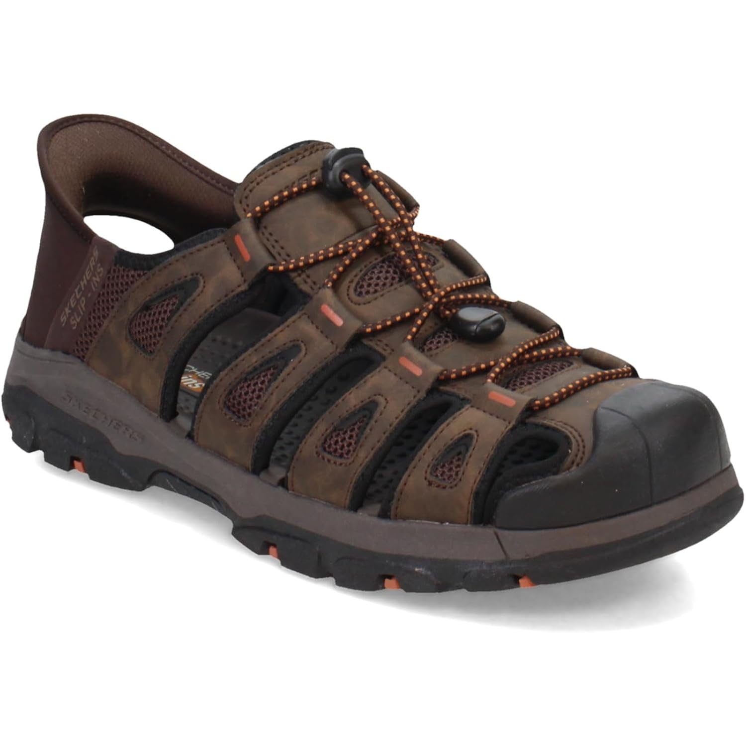 Skechers Men'S Usa Tresmen - Norvick Enclosed Slip-Ins Fisherman Sandal