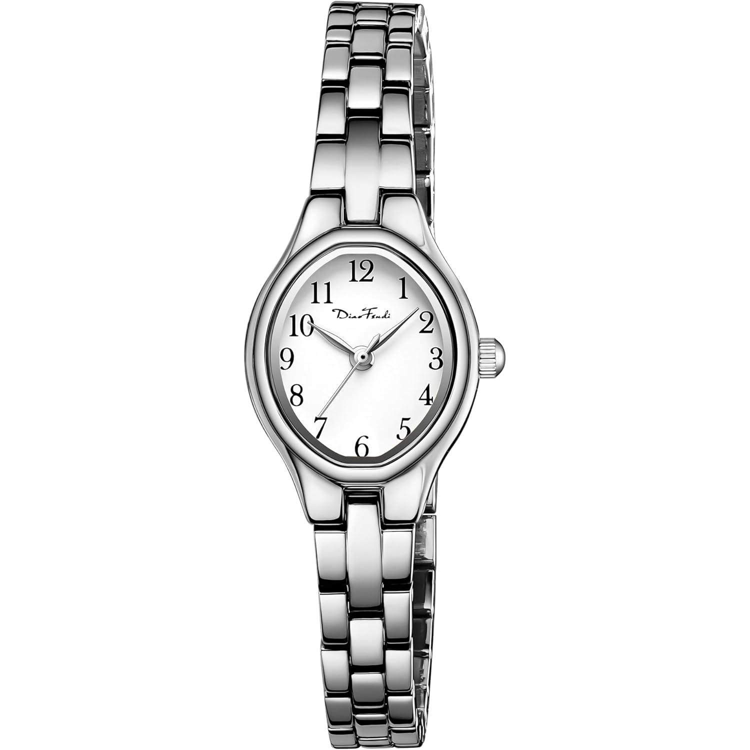 Diaofendi Small Gold Bracelet Watches Vintage Ladies Quartz Wrist Watches Stainless Steel Band,Waterproof.