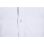 Men'S Long Sleeve Button Up Shirts Solid Slim Fit Casual Business Formal Dress Shirt