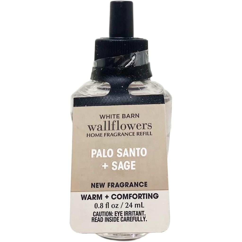 Bath & Body Works Palo Santo + Sage Wallflowers Home Fragrance Refills - Warm + Comforting - Pack Of 2