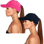 Cross Hat Womens Baseball Cap -Cross Ponytail Hat Baseball Cap