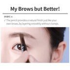 Etude Drawing Eye Brow #2 Grey Brown | Long Lasting Eyebrow Pencil For Soft Textured Natural Daily Look Eyebrow Makeup