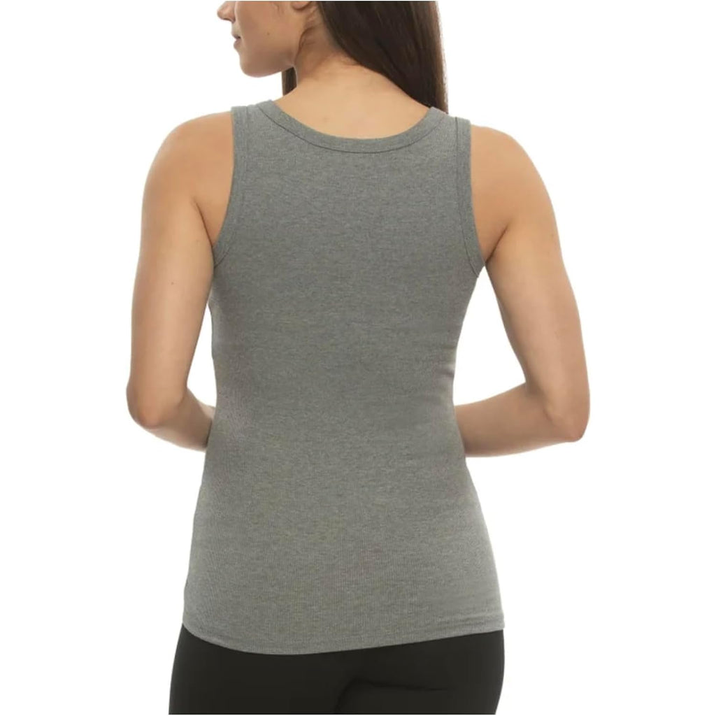 Felina Women'S 3 Pack Soft Cotton Stretch Ribbed Tank Top