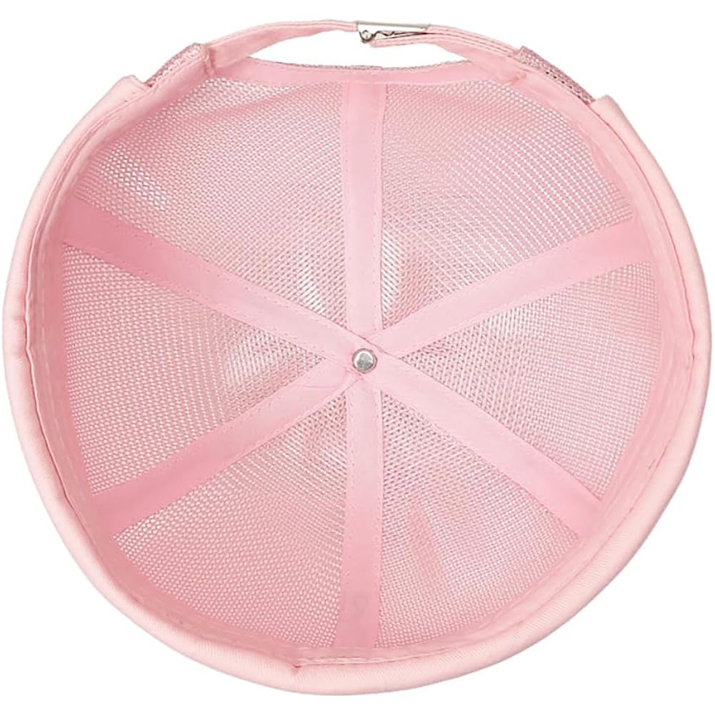 Mens Mesh Brimless Cap,Summer Skullcap Docker Beanie Hat Pink