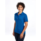 Jerzees Women'S Dri Power Cotton Blend Short Sleeve Polo Shirts, Moisture Wicking For All Day Comfort
