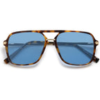 Sojos Aviator Sunglasses For Women & Men, Square, Designer, Polarized, Double Bridge Pilot,90S Retro Shades Sj2229
