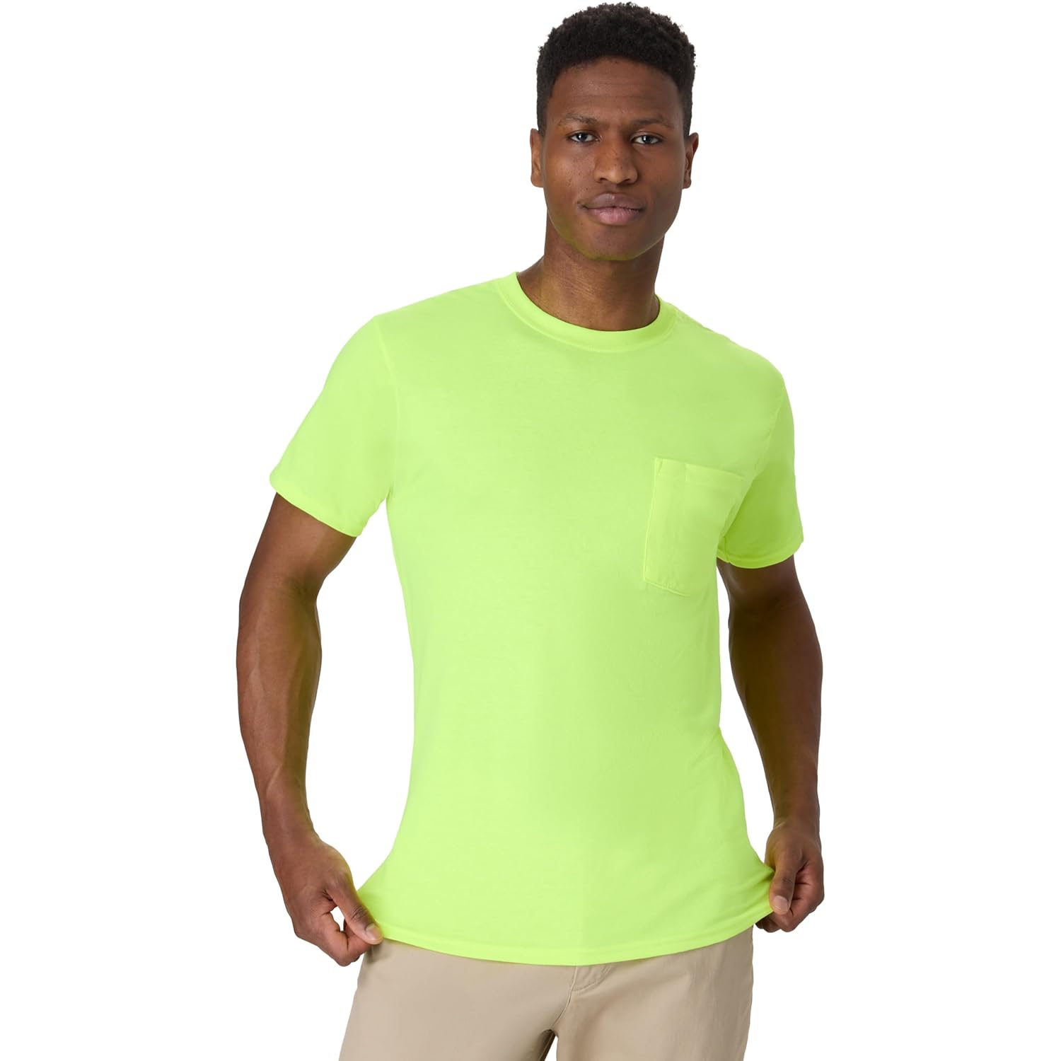 Hanes Men'S Men'S Workwear Short Sleeve Tee (2-Pack)
