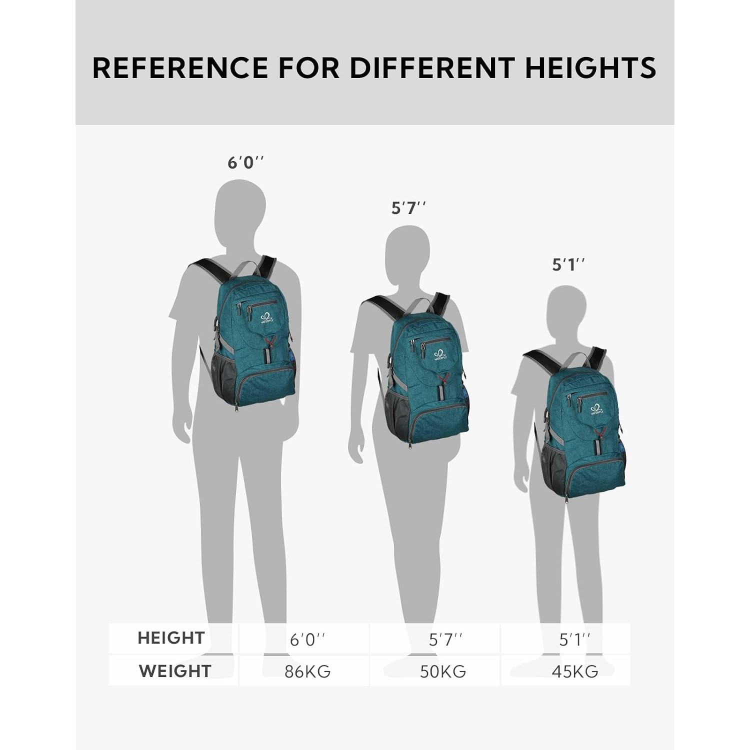Waterfly Small Lightweight Packable Backpack: 20L Hiking Daypack Man Woman | 20L,Recycled Nylon Material,Multi-Compartment Storage,Water-Resistant,Everyday Carry,Ultra Light Foldable Travel Day Pack