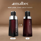 Malbec O Boticário Classic Eau De Toilette - Long-Lasting Cologne For Men - Unique French Oak Barrel-Aged Red Wine & Woody Amber Scent - Premium Mens Fragrance - Citrus, Amber & Vanilla - 3.4 Oz