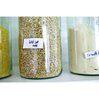 Weck Jar 974 - 1.5L Glass Jars with Large Storage Capacity - Preserving Jars with Airtight Lids Suitable for Pickling - Heat Resistant Canning Jars - Microwave Safe - (1 Jar with Glass Lid) 54 fl. oz