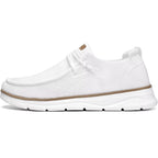 Mens Slip-On Loafers Comfortable Boat Shoes Casual Walking Sneakers Mesh Business Oxfords Work Lightweight Soft Sole