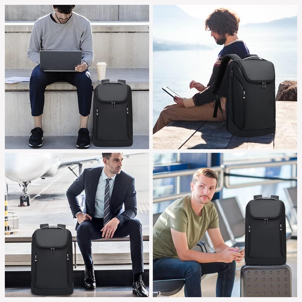 Bange Business Smart Backpack Waterproof Fit 15.6 Inch Laptop Backpack With Usb Charging Port,Travel Durable Backpack