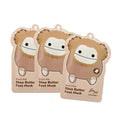 TONYMOLY x Squishmallows Benny Shea Butter Foot Mask Set of 3 – Hydrating & Moisturizing Pedi Treatment for Dry, Cracked Heels and Callused Feet – Nourishing Softening Self Care Skincare Gift