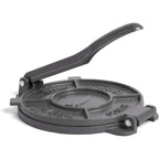 Alpha Living Tortilla Press – 8 Inch Cast Iron Quesadilla Maker – Heavy Duty Empanada Maker Press – Cast Iron Tortilla Maker for Kitchen, Home Use