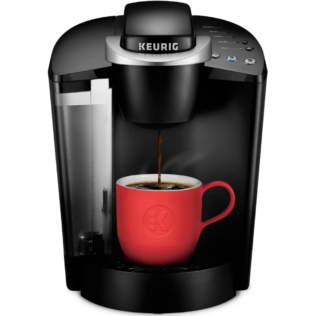 Keurig K-Classic Single Serve K-Cup Pod Coffee Maker, with 3 Brew Sizes, 48oz Removable Reservoir, Black