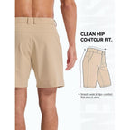 Snowten Men'S Classic Fit 7/9/11 Inch Golf Shorts Basic Lightweight Stretch Hiking Casual Short With 2 Pockets And 1 Hidden