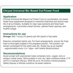 Chrysal Bio-Based Flower Food – Universal Flower Preservative For Fresh Cut Flowers – Eco-Friendly 10 Oz Jar With Scoop – Extends Vase Life By Up To 60%