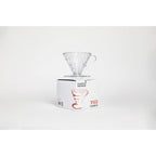 Hario V60 Plastic Coffee Dripper, Size 02, Clear | Plastic