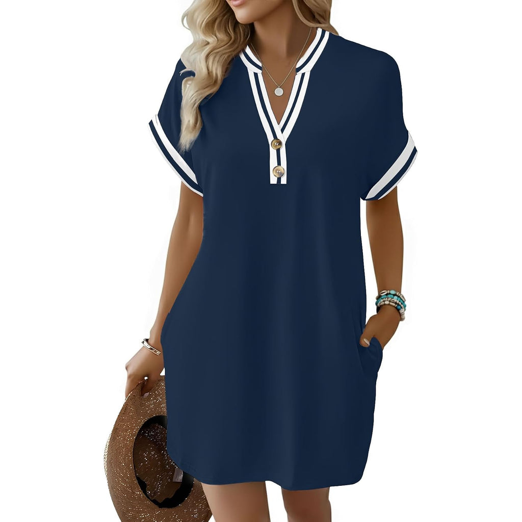 Summer Dresses For Women Beach Dress Going Out Sundress Preppy Daily Outfit
