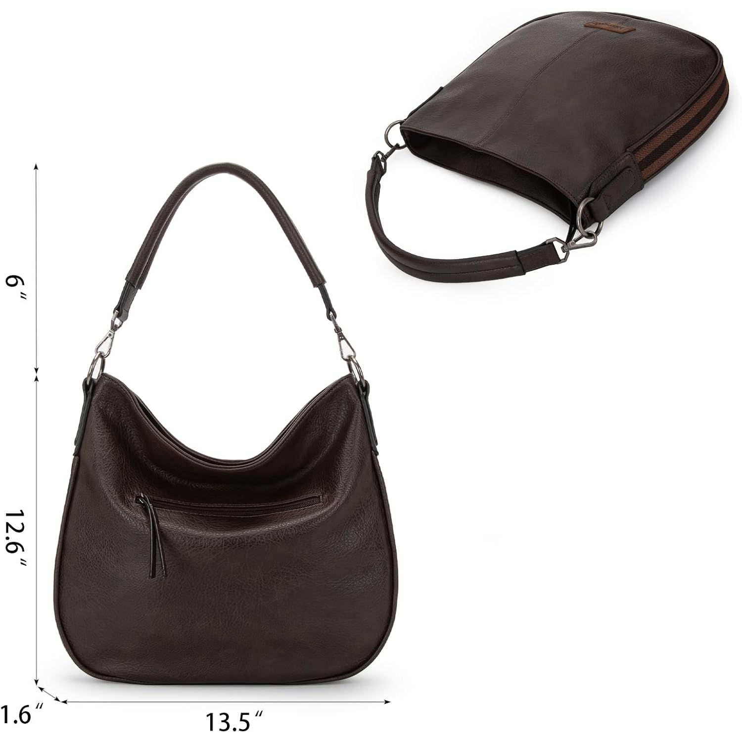 Wrangler Hobo Bags Crossbody Bag For Women Shoulder Purse Handbags With Adjustable Strap