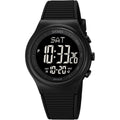 Cakcity Digital Watch For Women Waterproof Stopwatch Sports Watches For Mens And Womens Unisex Outdoor Rubber Strap Multifunction Wristwatch With Luminous Display