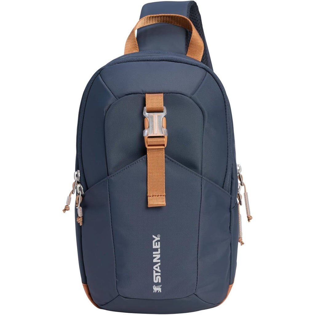 Stanley Vitalize Crossbody Bag | Hydration Sling With Zippered Drinkware Compartment | Adjustable Strap | Multiple Storage Pockets | Durable Recycled Fabric | Twilight