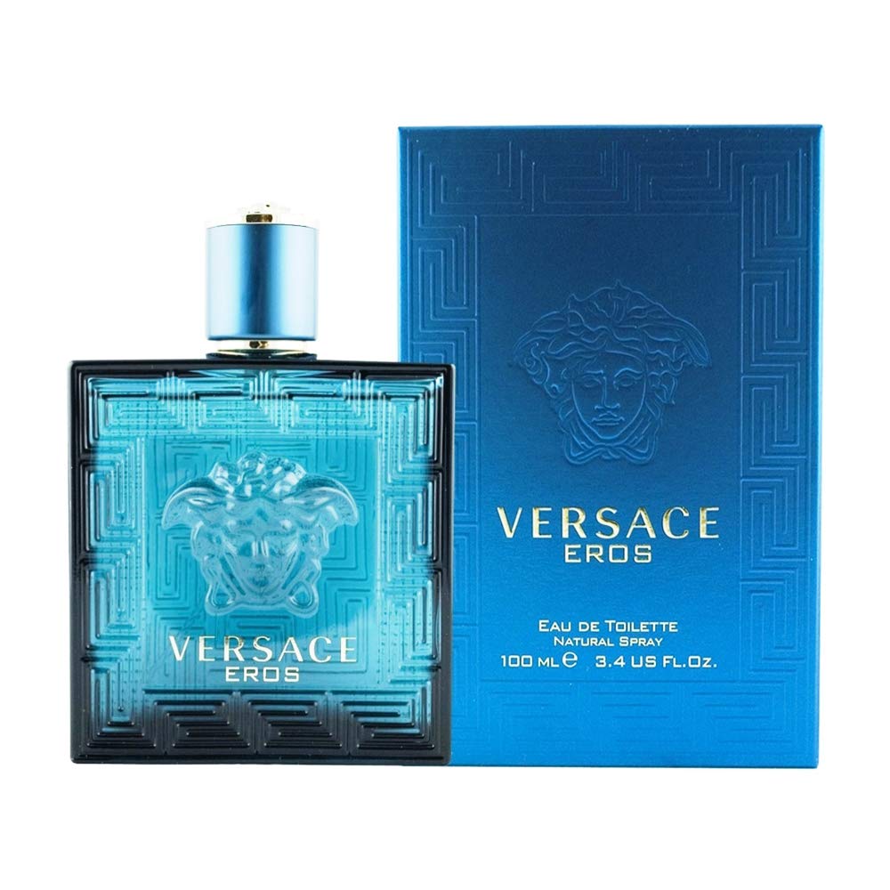 Versace Eros For Men 3.4 Oz Eau De Toilette Spray