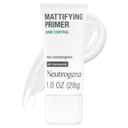 Neutrogena Mattifying Primer With Shine Control, Lightweight Pore Blurring Face Primer Blurs The Look Of Pores & Helps Reduce Shine, Matte Primer With Niacinamide, 1 Oz