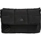 Adidas Unisex Quilted Crossbody Bag – Soft Cushioned Puffer Purse, Foldover