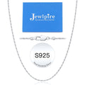 Jewlpire 1.5mm Rope Chain 925 Sterling Silver Chain Necklace for Women, 14K Gold Plated Chain for Women Sturdy Women's Chain Necklaces, 16 18 20 22 24 26 Inch