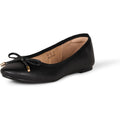Amazon Essentials Women'S Comfortable Round Toe Ballet Flats With Bow