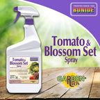 Bonide Tomato & Blossom Spray Set, 32 Oz Ready-To-Use | Increases Harvest Of Fruits & Vegetables In Home Garden