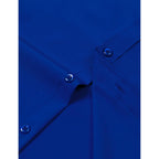 Zeroyaa Men'S Regular Fit Dress Shirt Solid Wrinkle-Free Long Sleeve Casual Business Button Up Shirts With Pocket