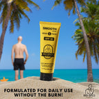 Bee Bald Smooth Plus Head & Face Moisturizer With Spf 30 Sunscreen Lotion Protecting Skin From Harmful Uva/Uvb Rays While Hydrating, Moisturizing And Toning, 1.7 Fl Oz