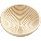 Saint Germain Bakery Premium Round Bread Banneton Basket With Liner - Perfect Brotform Proofing Basket For Making Beautiful Bread (9 Inch)
