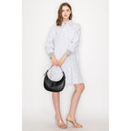 Elegant Crescent Shoulder Bag Underarm Purse