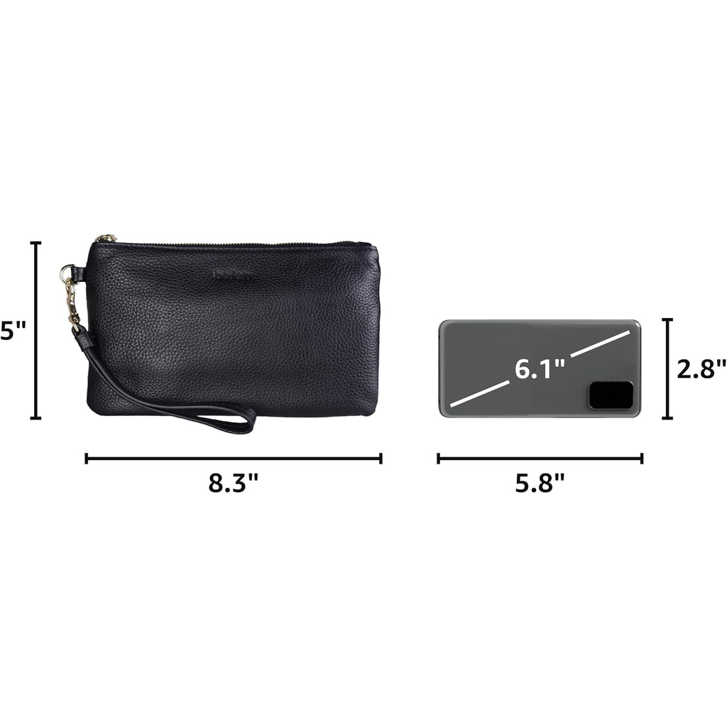 Befen Genuine Leather Wristlet Clutch Rfid Blocking Bag Cell Phone Wallet Purse Wristlet Wallet Purses And Handbags For Women
