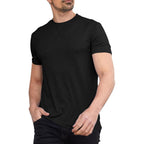 Men Soft T-Shirt Casual Short Sleeve Lightweight Basic Tee Shirts Big & Tall