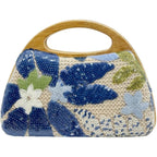 UMREN Straw Clutch Handbags Women Beach Crossbody Hand-woven Summer Purse Wallet Top handle Evening Bag for Wedding Party