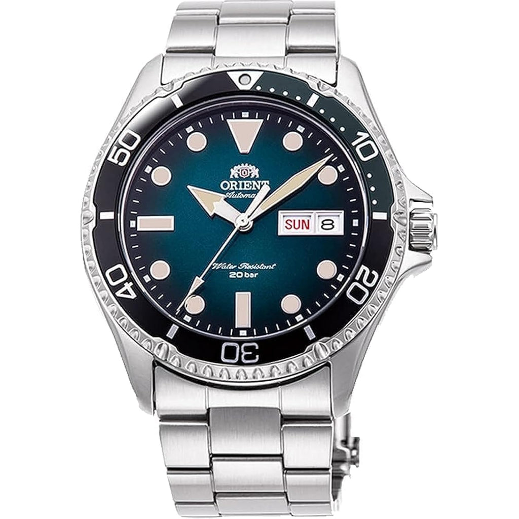 Orient Ra-Aa08 | Automatic / Hand-Winding Movement | 41.8 Mm Stainless Steel Case | Sapphire Crystal | 200 M Diver Style Watch | Dot Index