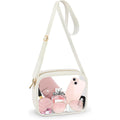 KETIEE Clear Crossbody Bag, Stadium Approved Clear Purse Bag for Concerts Sports Events Festivals