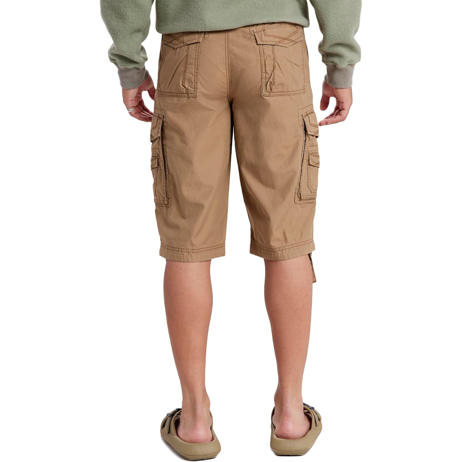 Unionbay Men'S Cordova Belted Messenger Cargo Short - Reg And Big And Tall Sizes