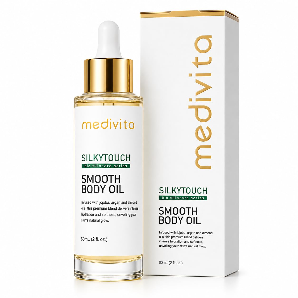 Cyperus Rotundus Body Oil For Women, Post-Shave & Waxing Care, Firming After Shower Moisturizer For Dry Crepey Skin, Soft Skin, Moisturizing & Soothing, Safe For All Skin Types, 60Ml