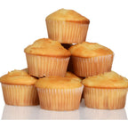 Caperci Standard Natural Cupcake Liners 500 Count, No Smell, Grease-Proof Paper Muffin Liners, Food-Grade Baking Cups For Cupcakes, Muffins, Nuts