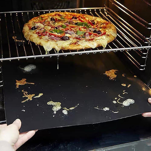 2 Pack Of Heavy Duty Non-Stick Oven Liners: Bpa And Pfoa Free, Great For Electric Ovens, Gas Stoves, Microwaves, Charcoal And Gas Grills
