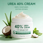 40% Urea Cream for Feet Maximum Strength, Foot Cream for Dry Cracked Heels, Callus Remover with 2% Salicylic Acid, Moisturizer for Hands Elbows Knees Rough Skin