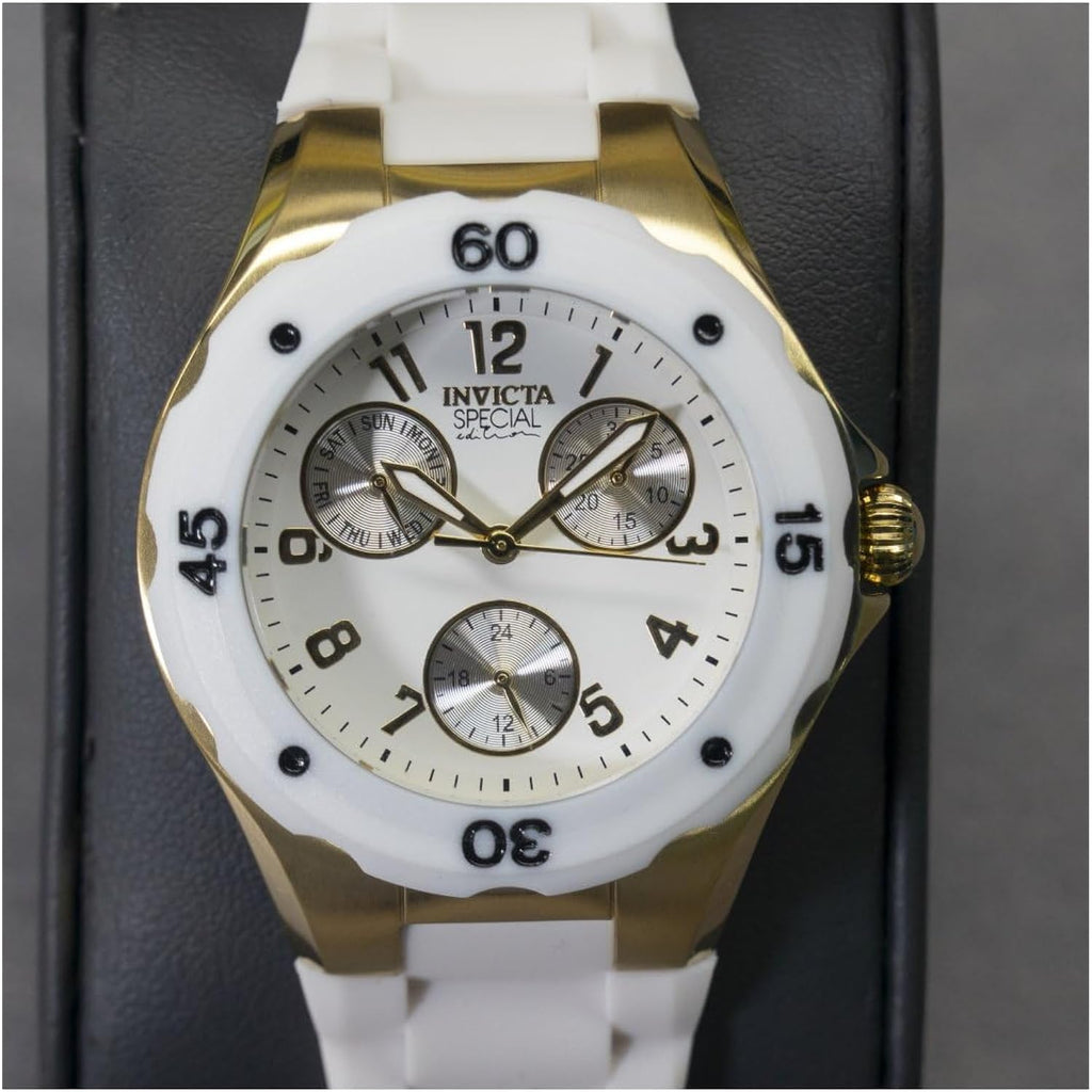 Invicta Women'S 18796 Angel Analog Display Japanese Quartz White Watch